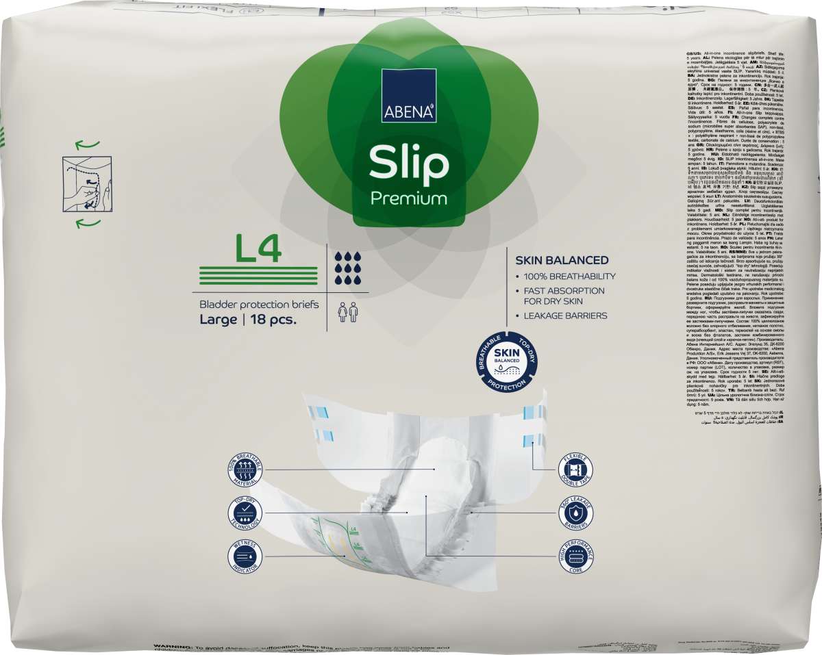 ABENA Slip Premium L4 Inkontinenz Slip, Karton | Meddax24.de