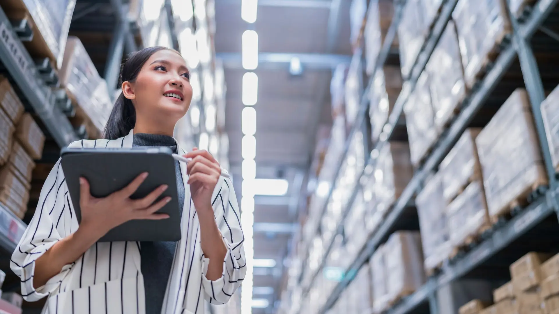 Durchführung einer Lagerkontrolle