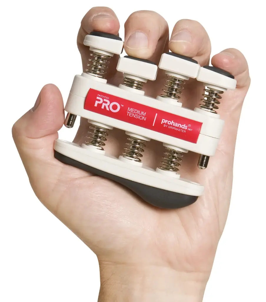 MVS Prohands Pro Handtrainer (Farbe: Rot, Widerstand: Mittel)