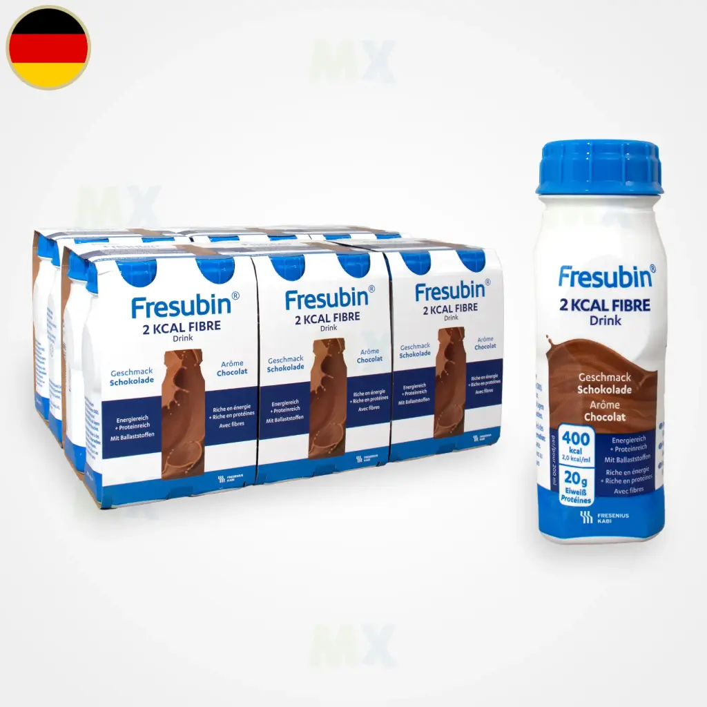 Fresubin 2kcal fibre Drink Schokolade 24 x 200 ml DEUTSCH