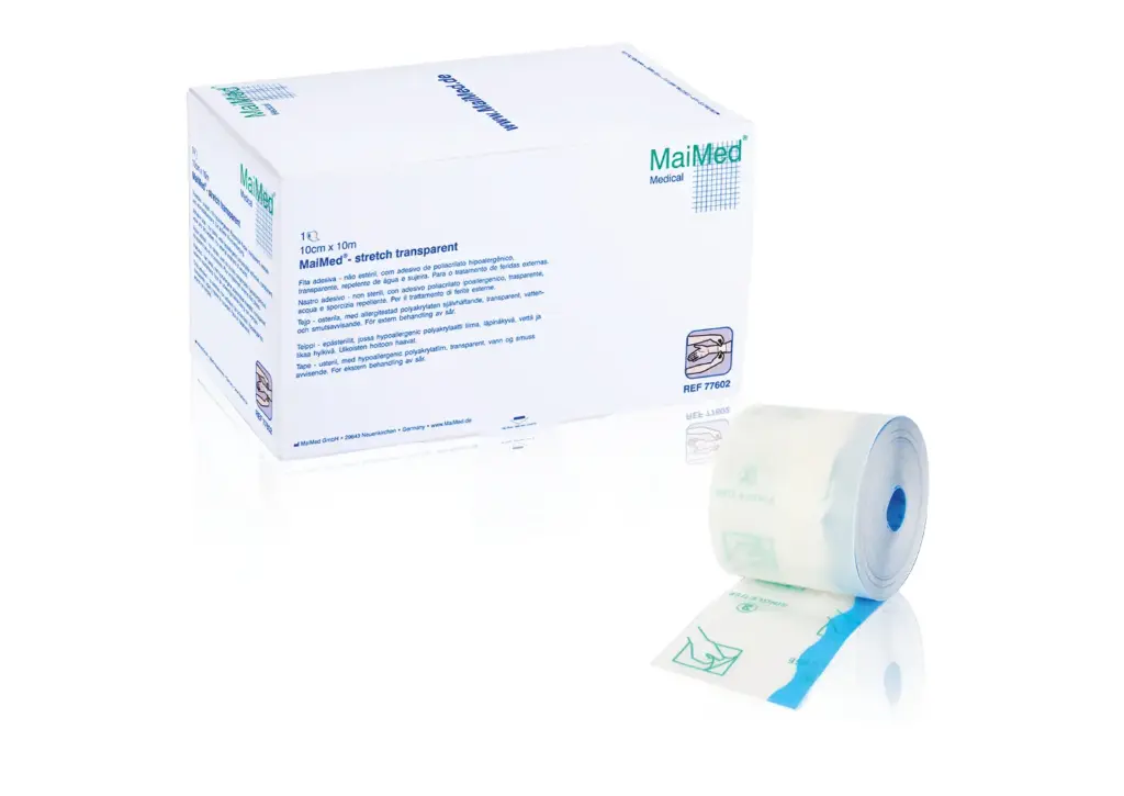 MAIMED stretch transparent 10cm x 10m