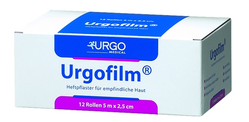 URGO Urgofilm transparentes Rollenpflaster ohne Schutzring