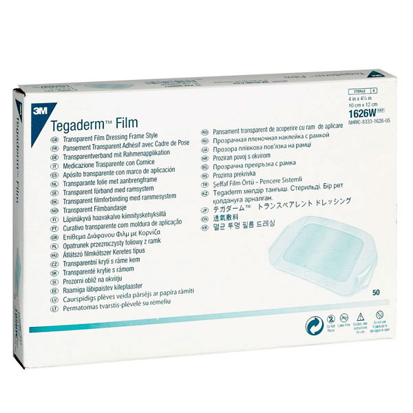 3M Tegaderm Film steriler Transparentverband
