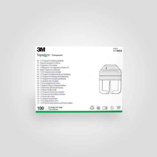 3M Tegaderm I.V. sterile film dressing transparent