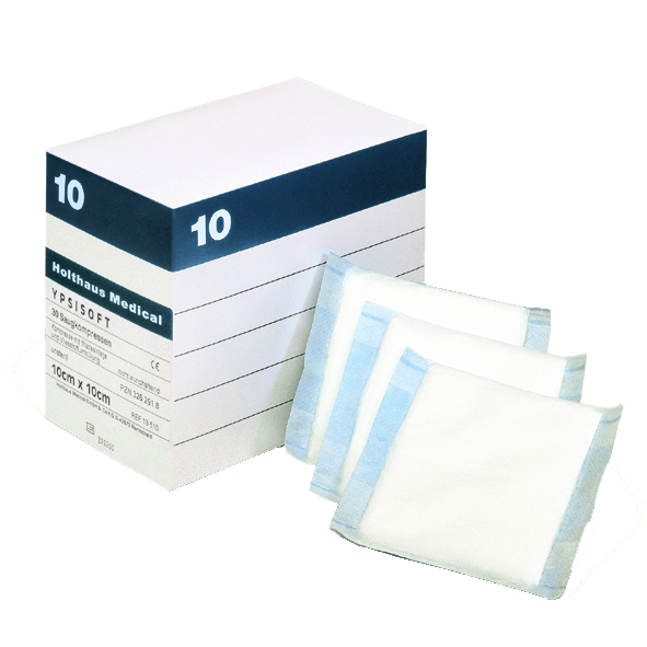 HOLTHAUS YPSISOFT Absorbent compress non-sterile