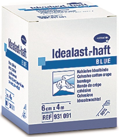 HARTMANN Idealast-haft color Binde 5 x rot 5 x blau