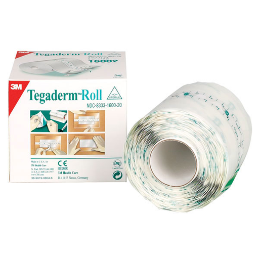 3M Tegaderm Roll Unsteriler Transparentverband