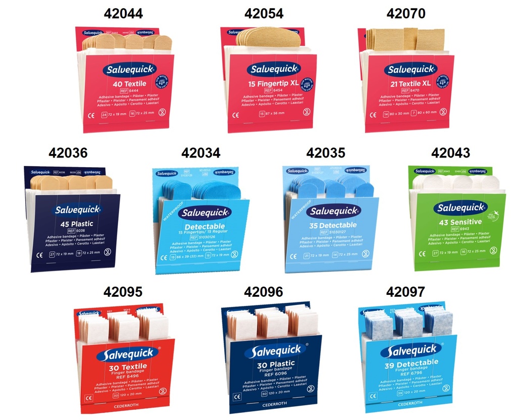 SALVEQUICK Pflaster Nachfülleinsätze