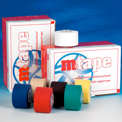 M.TAPE Inelastic support bandage colored, 3.75 cm x 10 m