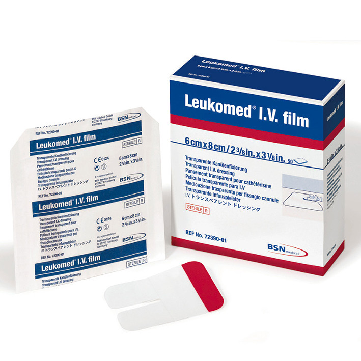 BSN Leukomed I.V. film Cannula fixation, sterile