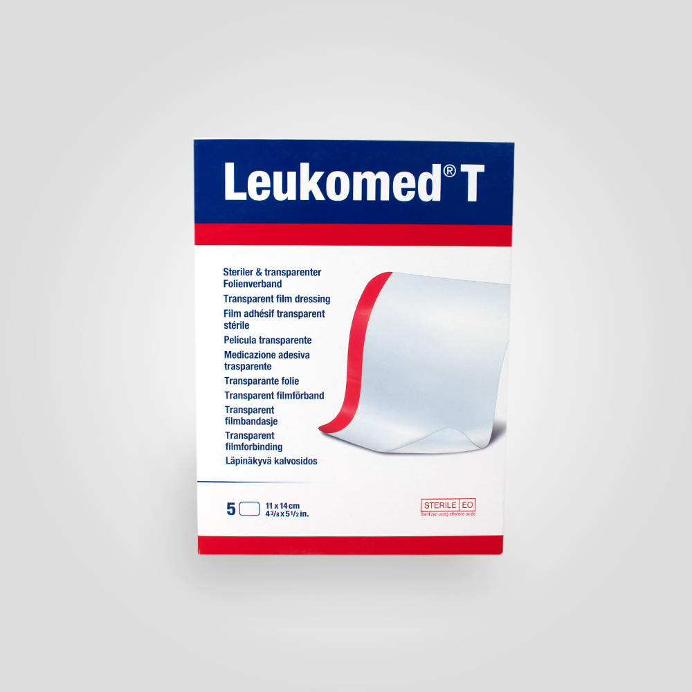BSN Leukomed T Transparent dressing, sterile, 5 pieces