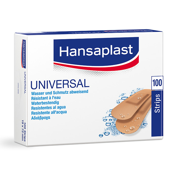 BSN Hansaplast Universal Water Resistant Wound strips