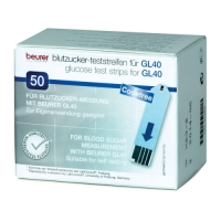 BEURER Blood glucose monitoring system and various test strips