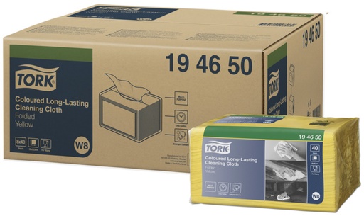 TORK Langlebige Farbige Reinigungstücher