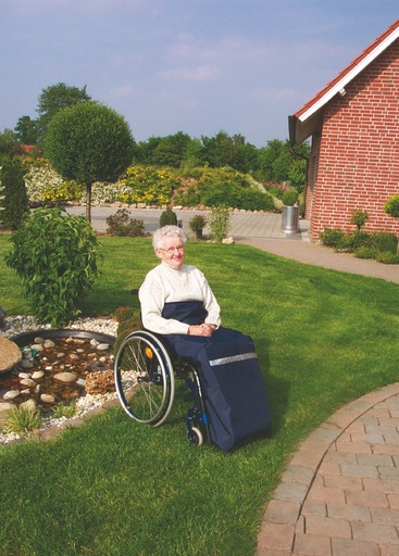 ORGATERM Leg protection blanket Standard for wheelchair users