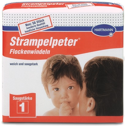 HARTMANN Strampelpeter Fluff pulp diapers