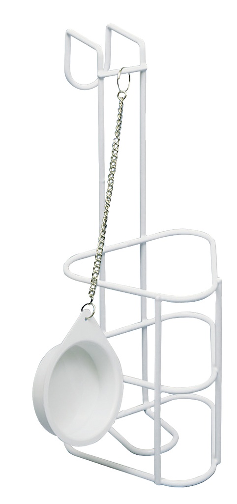 AMPRI Halter für eckige Urinflaschen 4mm Draht