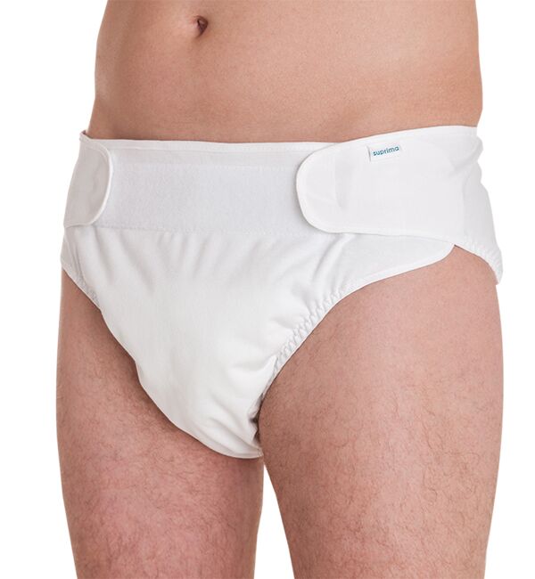 SUPRIMA Windel Slip für Inkontinenz weiß