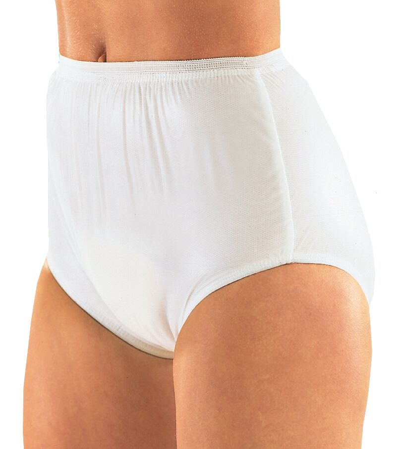 SUPRIMA PU-Slip Schlupfform weiß bei Inkontinenz