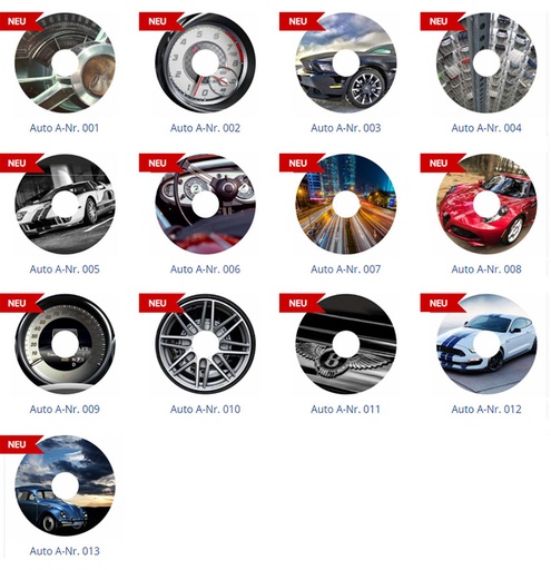 TheraMedical Spoke guard with motif Car in digital print