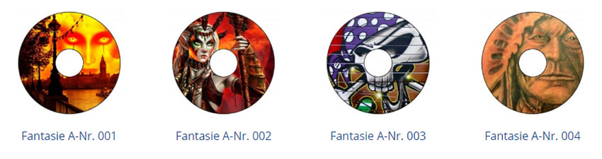 TheraMedical Spoke guard with motif Fantasy in digital print