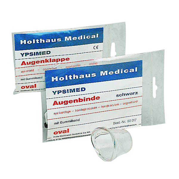 HOLTHAUS YPSIMED Eye patch oval with rubber band