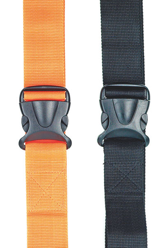 LIFEGUARD Strap set for Spineboards and Scoop stretchers, with plastic buckle, without Speedclip