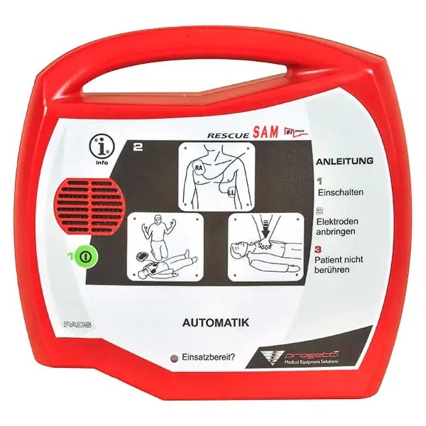 PROGETTI Rescue SAM AED Semi-automatic, incl. battery and electrodes