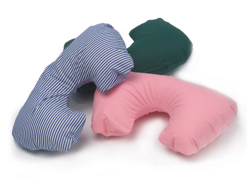 DR.WINKLER Neck Pillow inflatable with cover approx. 43 x 23 cm