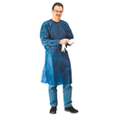 MEDIWARE Disposable visitor / work coat with long sleeves