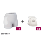 SUPRIMA Hüftprotektoren Starter Set 1 (1 Slip/1 Paar Hüftprotektoren)