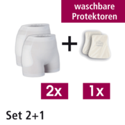 SUPRIMA Hip protectors Set 2 (2 briefs/1 pair of hip protectors washable)