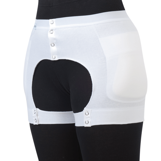 SUPRIMA Protector brief, buttonable - with cut-out unisex without protectors