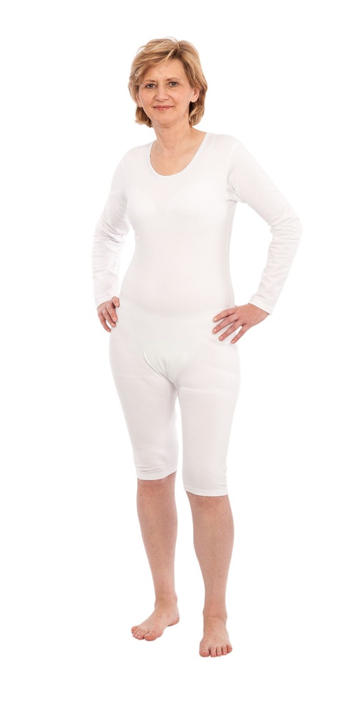 SUPRIMA Care bodysuit for women and men long sleeve