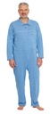 SUPRIMA CareFunction Pflegeoverall mit Polokragen und Knopfleiste jeans