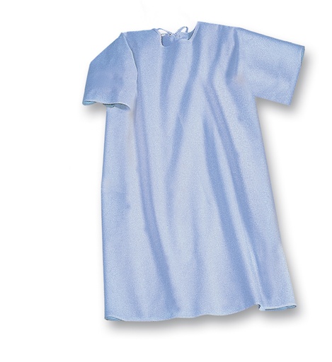SUPRIMA Care shirt Short sleeve for women and men blue