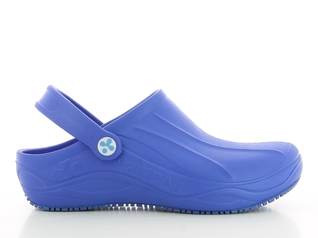 OXYPAS Smooth Hospital clogs made of EVA ELECTRIC BLUE