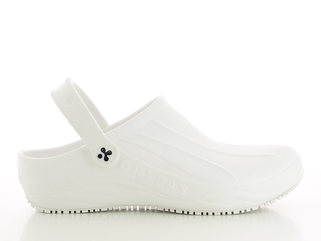 OXYPAS Smooth Hospital clogs made of EVA WHITE