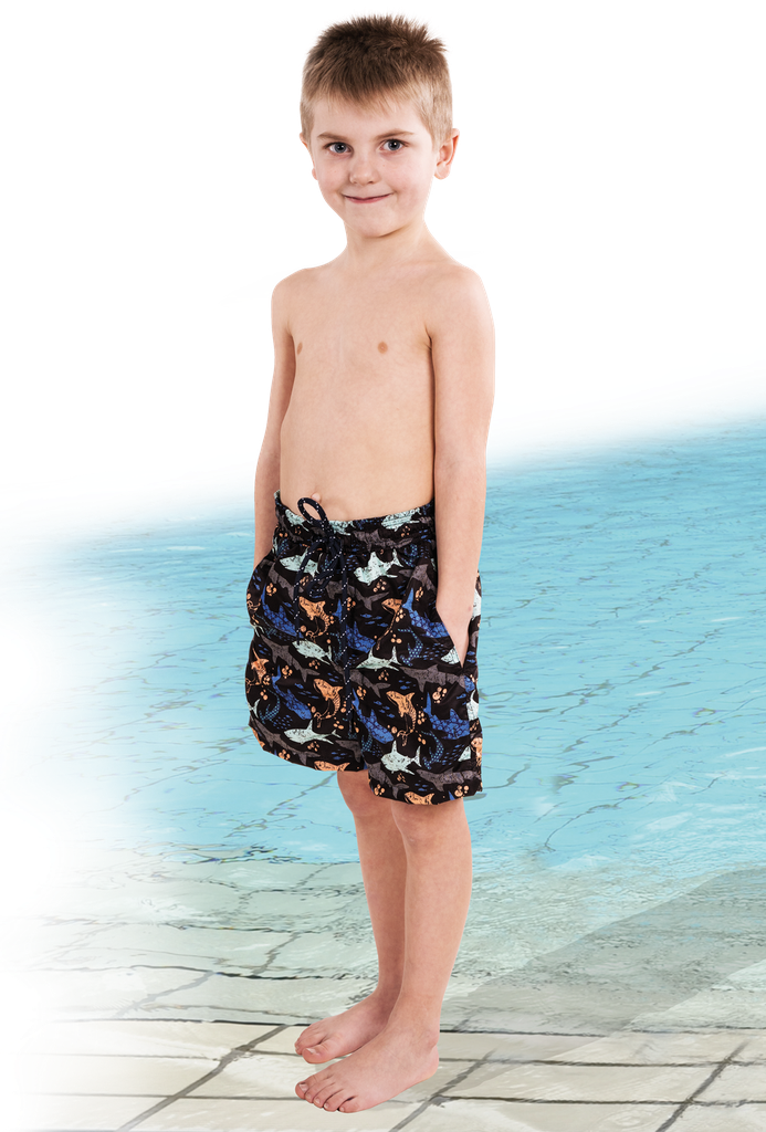 SUPRIMA Swim short for boys with integrated safety brief