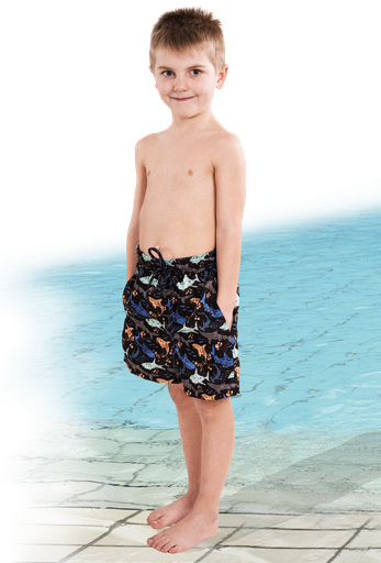 SUPRIMA Swim short for boys with integrated safety brief