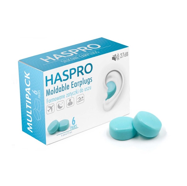HASPRO MOLD 6P Silicone earplugs
