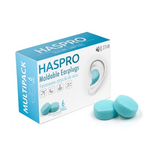 HASPRO MOLD 6P Silikon-Ohrstöpsel