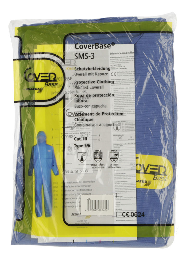 KERBL Chemieschutzoverall CoverBase