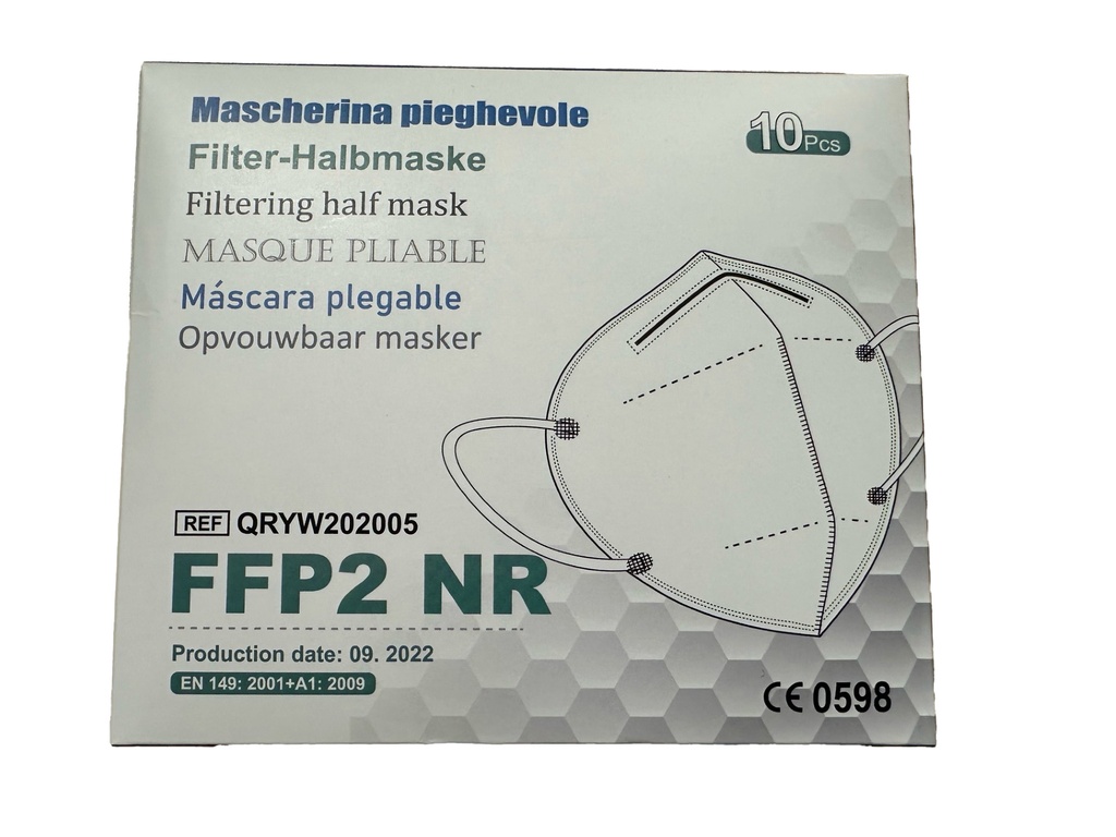 CHERRY Atemschutzmaske FFP2 mit CE, Einzelpack