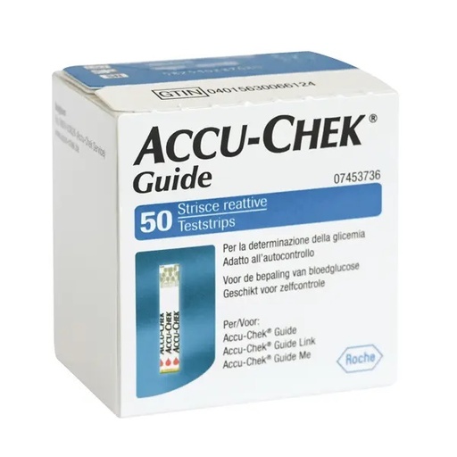 [24792-01] ROCHE Accu-Chek Guide Test strips, Import