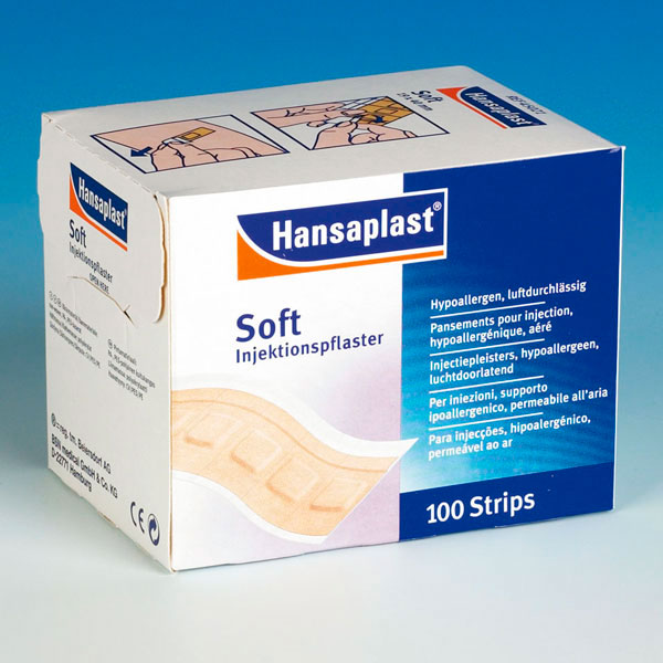 BSN Hansaplast Soft Injektionspflaster, 1,9 x 4 cm