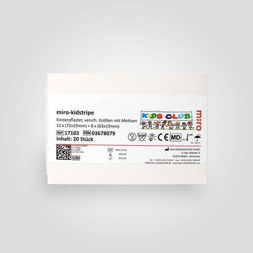 [13715-01] RATIOMED Kidstripe with children's motifs