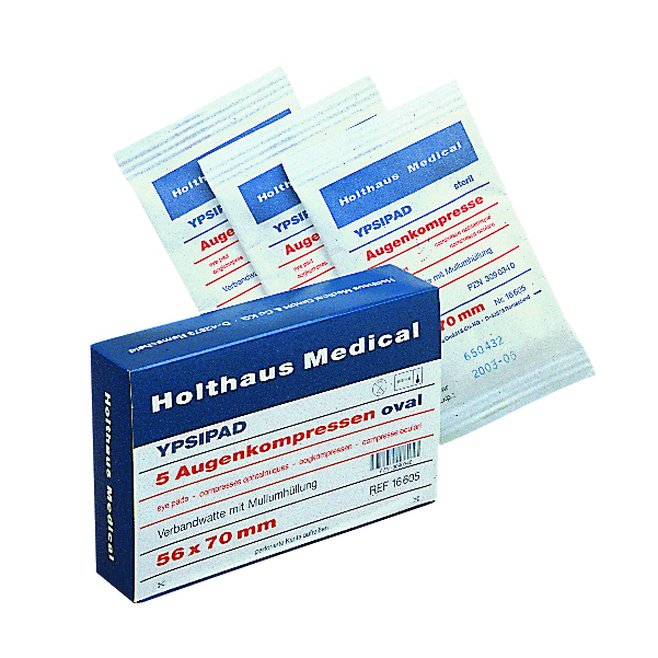 HOLTHAUS YPSIPAD Eye compress non-sterile