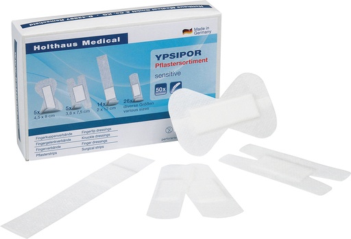 [15016-01] HOLTHAUS YPSIPOR Plaster assortment sensitive