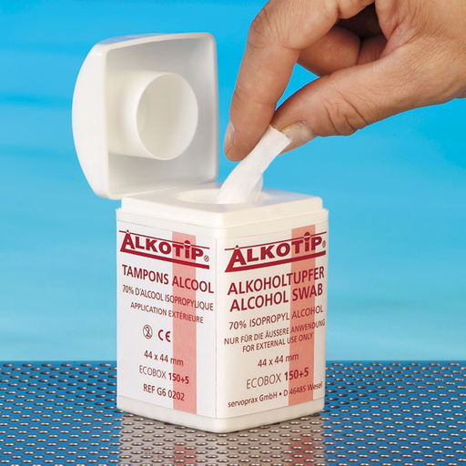 [15148-01] Alkotip Alcohol swabs in dispenser box